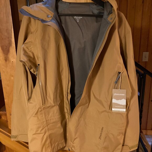 HOUDINI M’s D Jacket / Sand dune /M size Houdini M's D Jacket - Sports Den